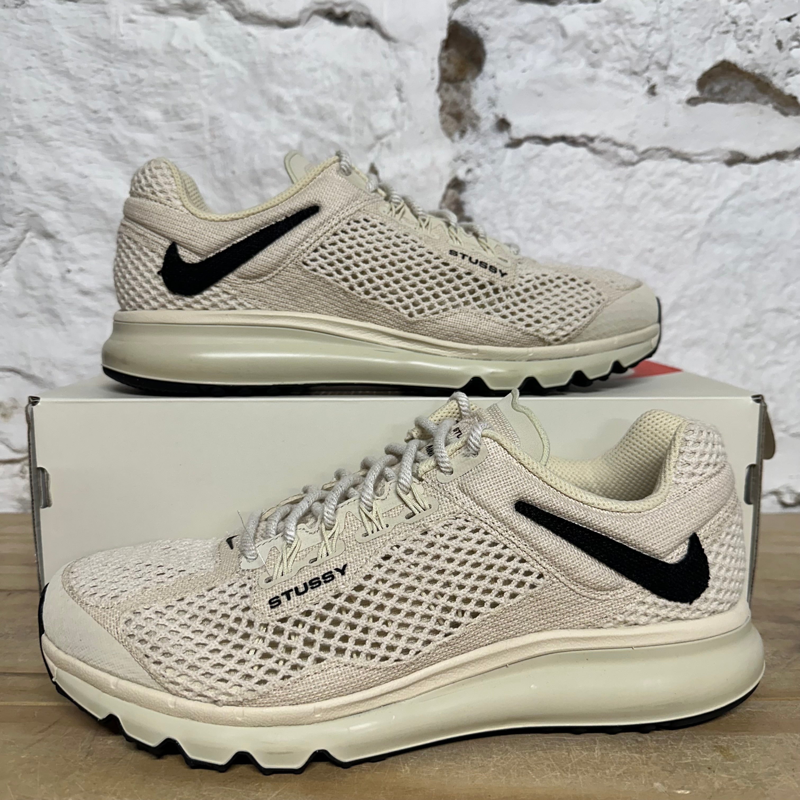 Nike Air Max 2013 Stussy Fossil Sz 10.5