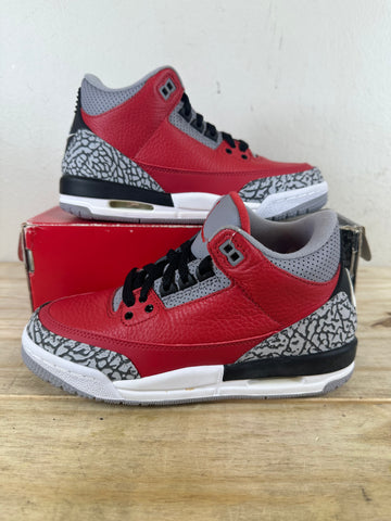 Air Jordan 3 SE Fire Red Sz 4Y DS