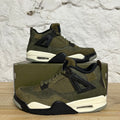 Air Jordan 4 Craft Olive Sz 7Y