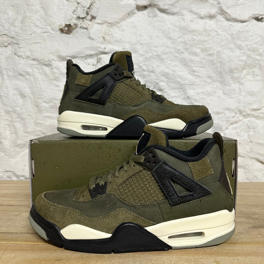 Air Jordan 4 Craft Olive Sz 7Y