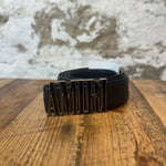 Amiri Big Buckle Black Belt Sz (100)