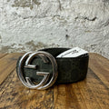 Gucci GG Monogram Forest Green Belt Sz (100/40)