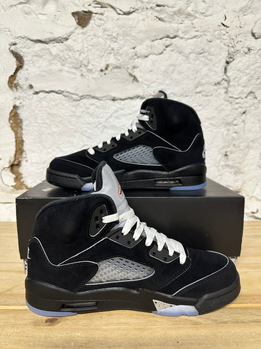 Air Jordan 5 Reimagined Black Metallic Sz 5.5Y DS