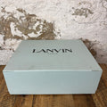 Lanvin Curb White Gray Cream Sneaker Sz 9 (42)