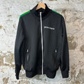 Palm Angels Rainbow Black Track Jacket Sz L