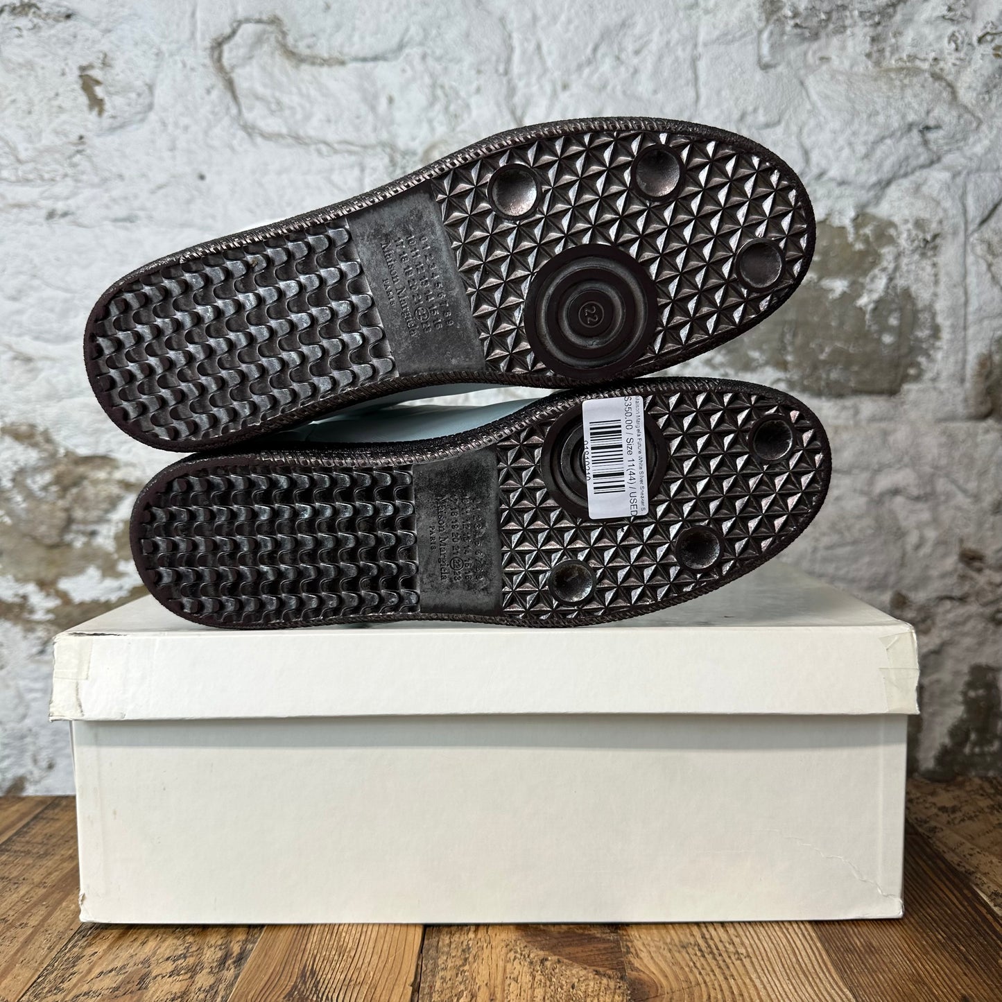 Maison Margiela Future White Silver Sneaker Sz 11 (44)