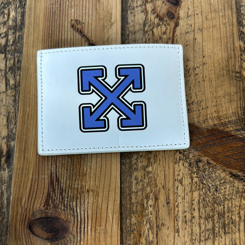 Off White Blue X White Cardholder DS