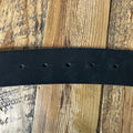 Dolce Gabbana Gold Buckle Black Belt Sz (100/40)