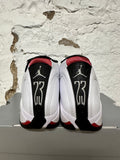 Air Jordan 14 Black Toe Sz 7.5 DS
