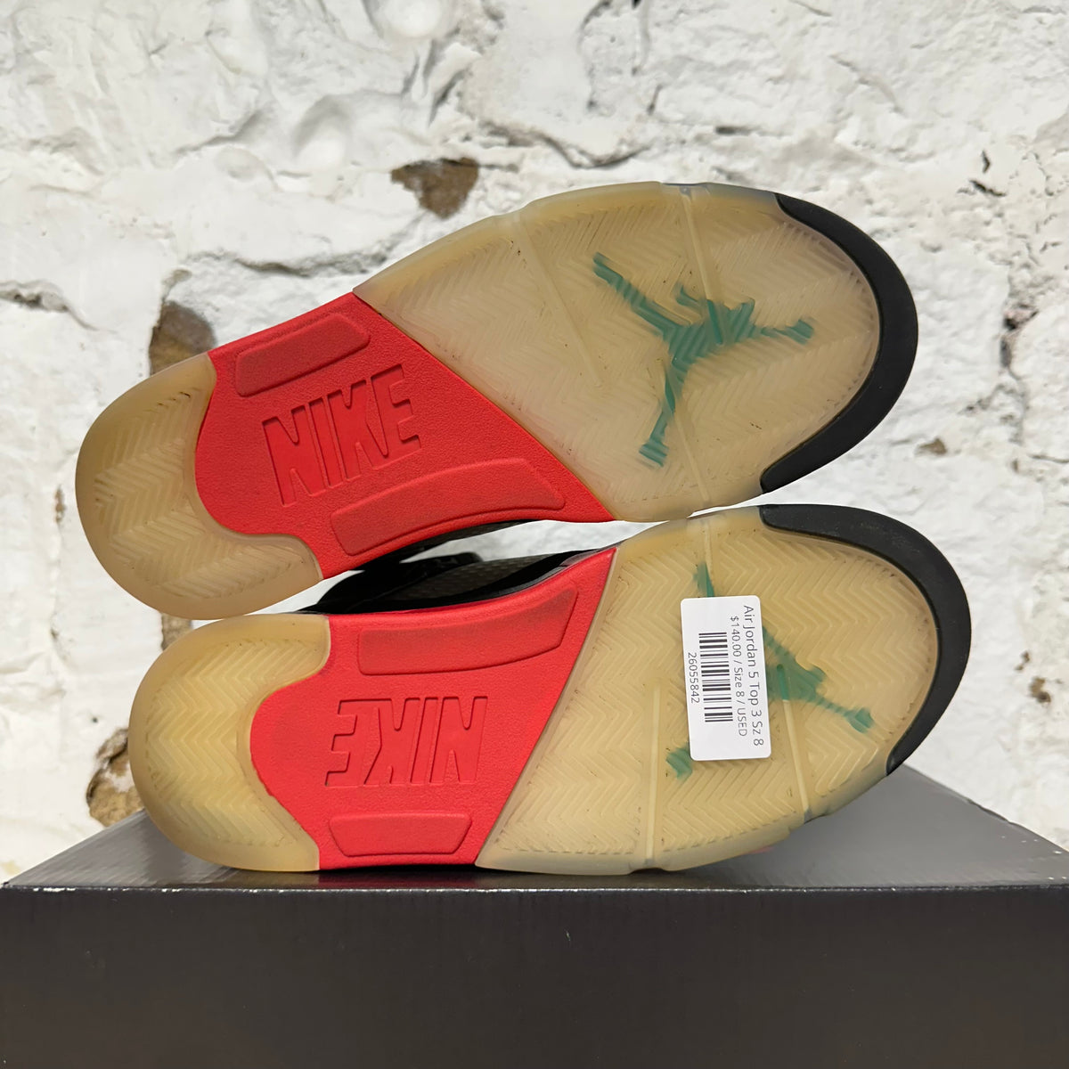 Air Jordan 5 Top 3 Sz 8