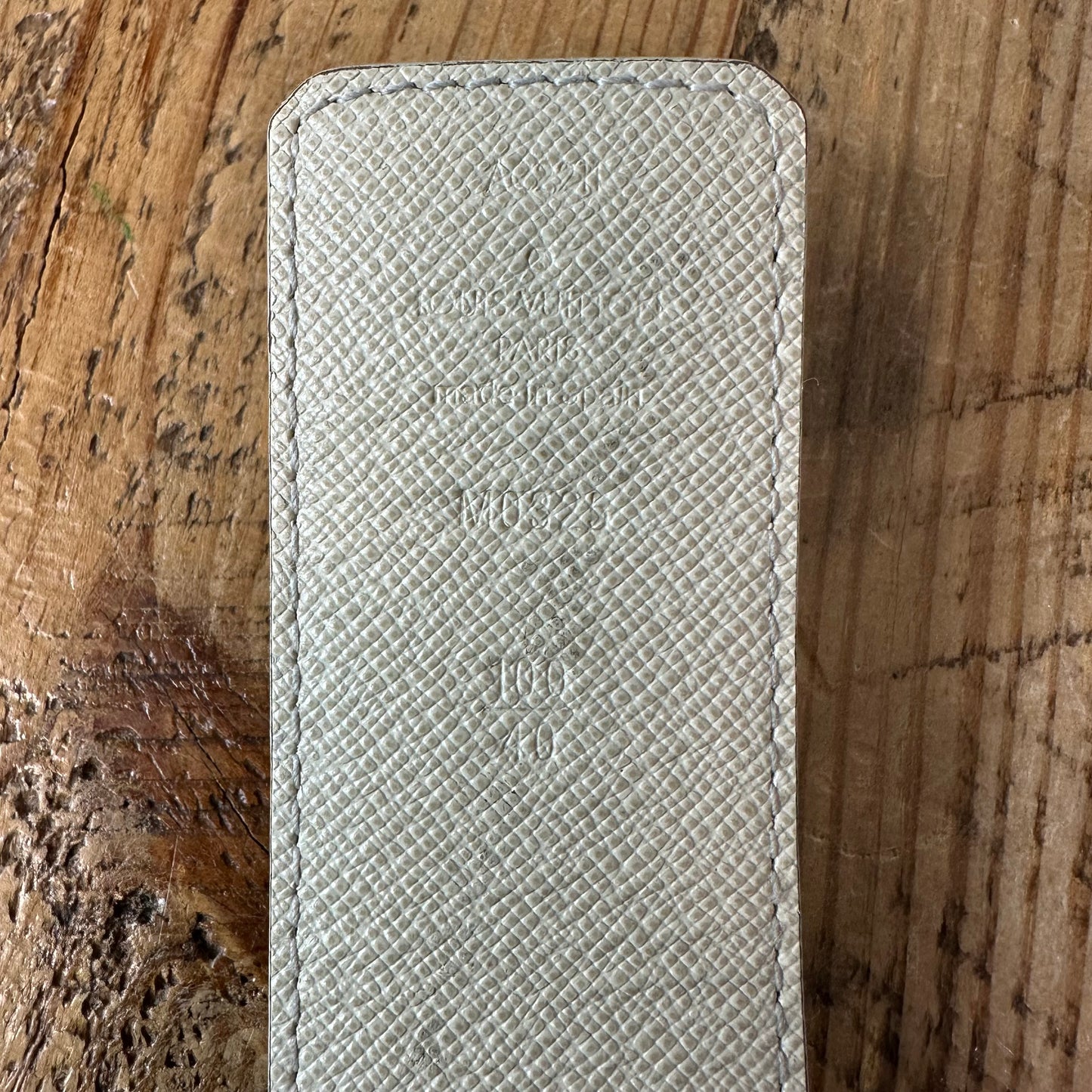 Louis Vuitton Damier Azur Belt Sz (100/40)