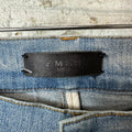 Amiri MX1 Denim Patch Blue Denim Jeans Sz 32