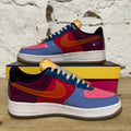 Nike Air Force 1 Low Undefeated Multi Patent Total Orange Sz 9