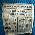 Balenciaga Track Runner White Green Blue Sneaker Sz 7 (40)