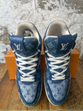 Louis Vuitton Blue Denim Trainer Sz 11 (10LV)