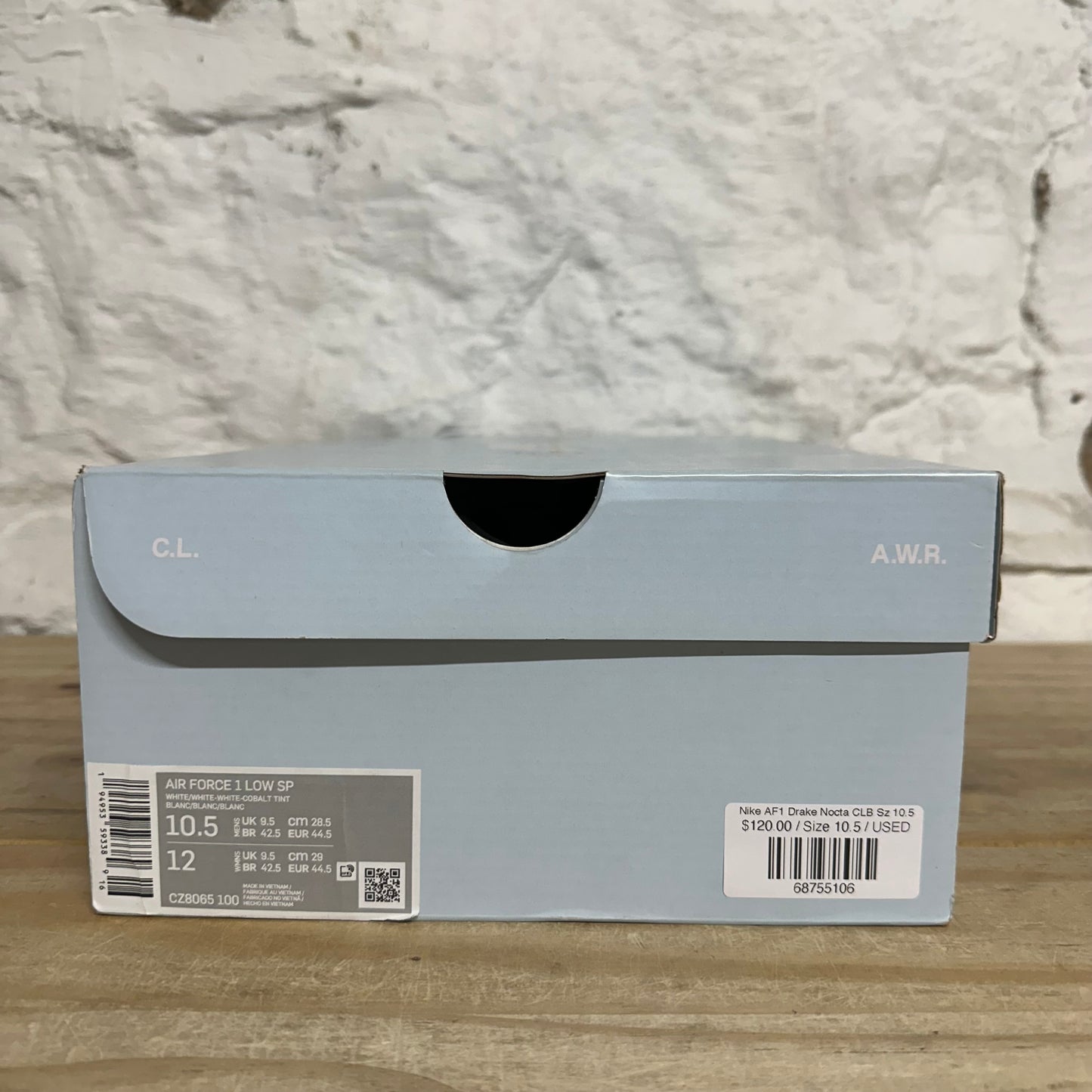 Nike Air Force 1 Low Drake Nocta Certified Lover Boy Sz 10.5