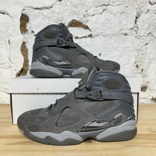 Air Jordan 8 Cool Grey Sz 8