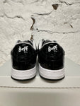 Bapesta Black White Sz 9