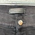 Amiri MX1 Green Paisley Black Denim Jeans Sz 38