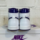 Air Jordan 1 High Purple Metallic Sz 5.5(7W)