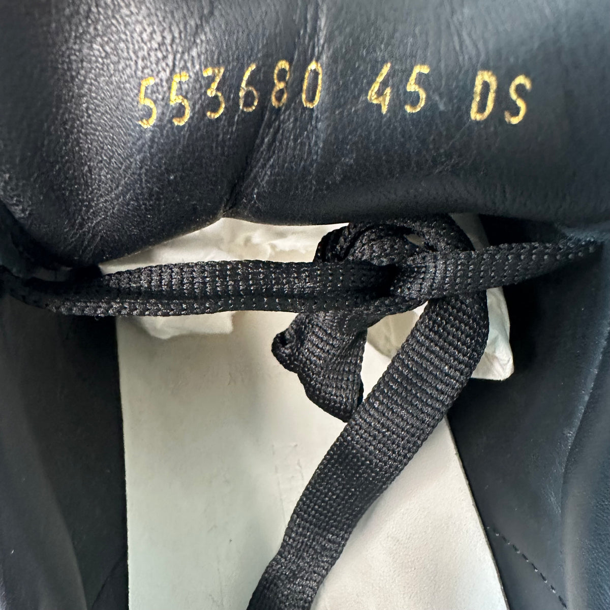 Alexander McQueen Black White Sole Sneaker Sz 12 (45)