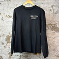 Gallery Dept White Logo L/s Black Sz S