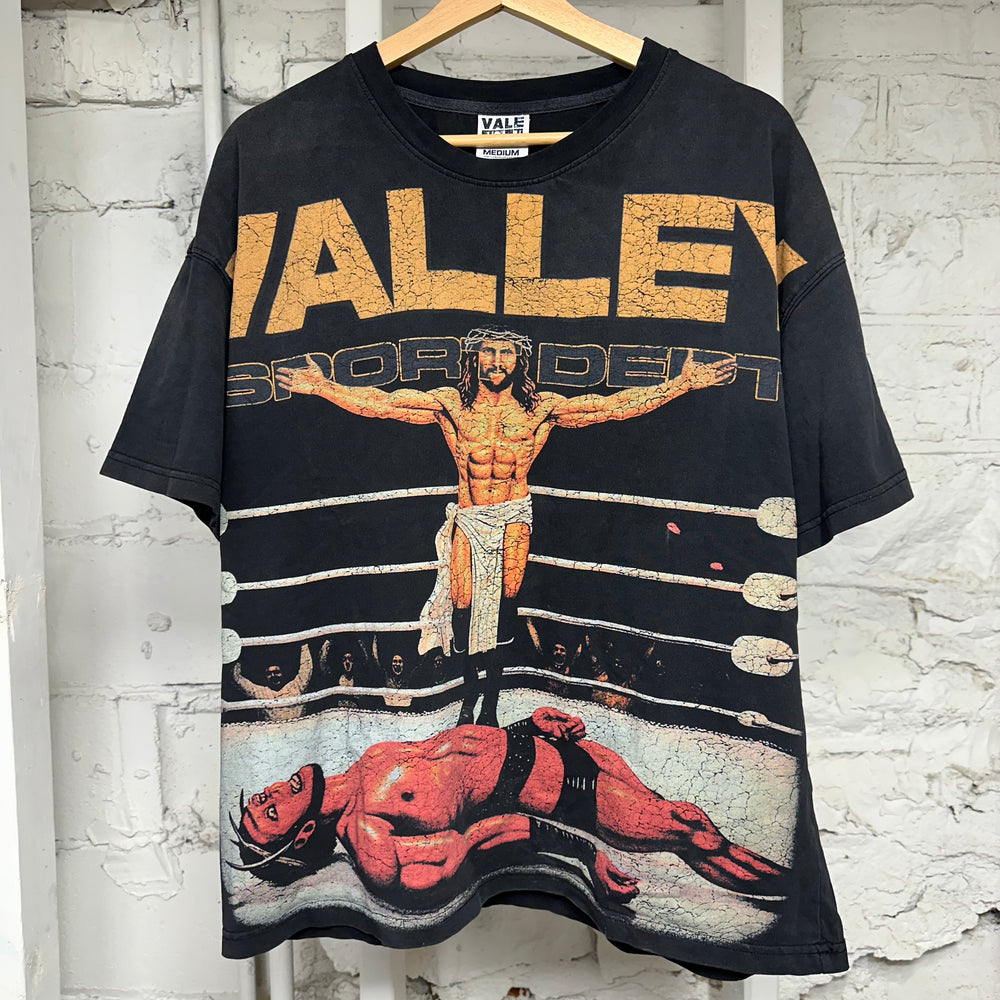 Vale Jesus Hardy Black T-Shirt Sz M