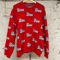 Supreme Blow Sweater Red Sz M
