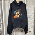 Off-White Kissing Black Hoodie Sz XL