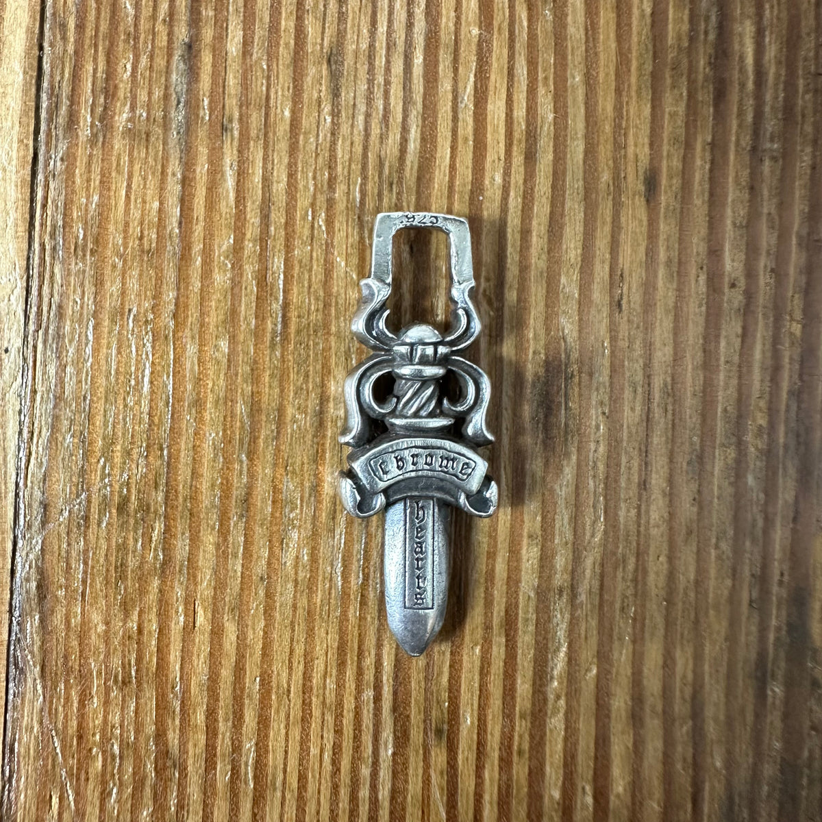 Chrome Hearts Dagger Zipper Pendant