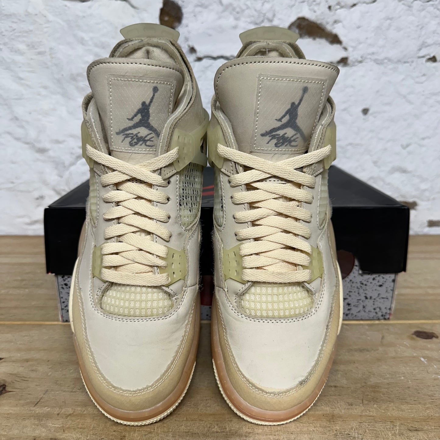 Air Jordan 4 Off-White Sail Sz 10 (11.5W)