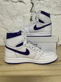 Air Jordan 1 High Court Purple Sz 5.5 (7W) DS