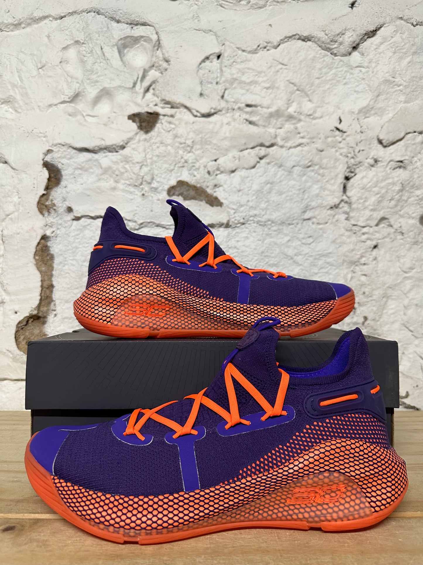 Under Armour Curry 6 Deep Orchid Sz 10.5 DS