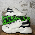 Dolce Gabbana White Black Daymaster Sneaker Sz 11