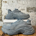 Balenciaga Triple S Blue Denim Sneaker Sz 14 (47)