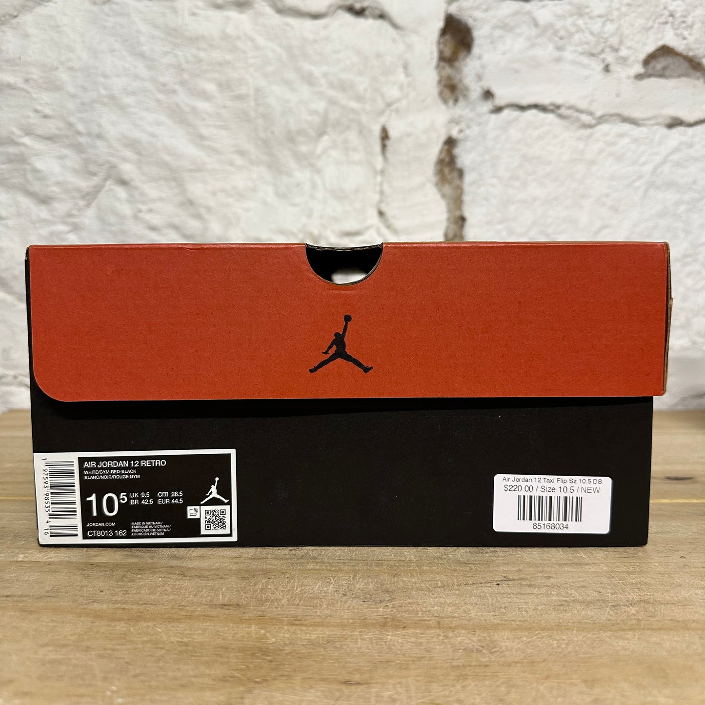 Air Jordan 12 Taxi Flip Sz 10.5 DS