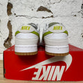 Nike Dunk Low White Bright Cactus Sz 8.5 (10W) DS