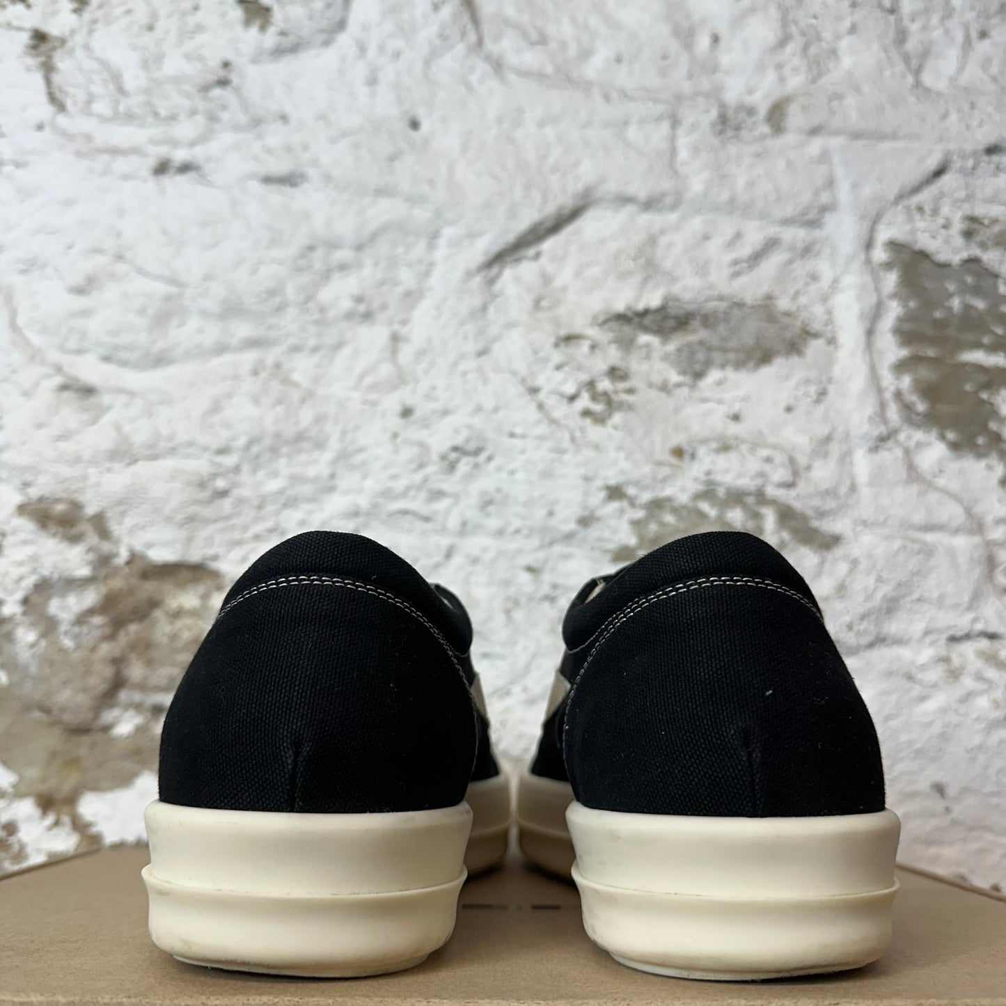 Rick Owens DRKSHDW Vintage Black MIlk Sneaker Sz 11 (44)