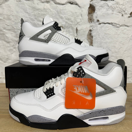 Air Jordan 4 White Cement Sz 10.5 DS