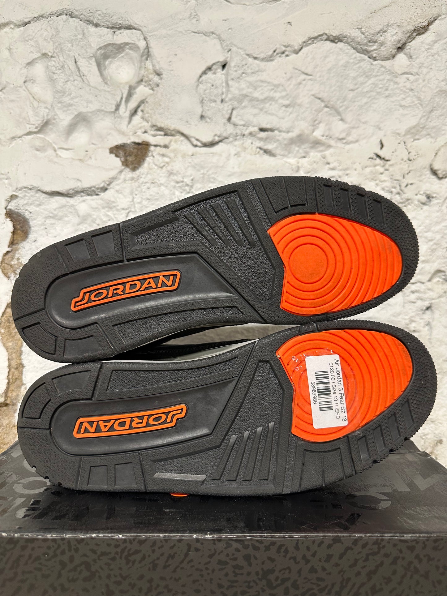 Air Jordan 3 Fear Sz 13