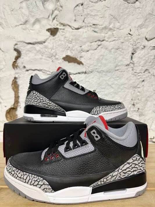 Air Jordan 3 Black Cement (2018) Sz 8.5 DS