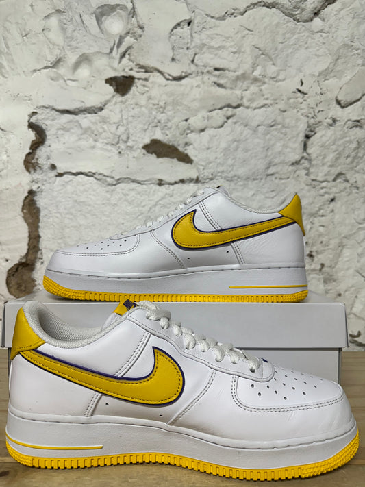 Nike Air Force 1 Kobe Lakers Home Sz 9.5