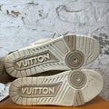 Louis Vuitton Beige Cream Skate Sneaker Sz 10 (8.5LV)