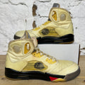 Air Jordan 5 Off-White Sail Sz 12.5