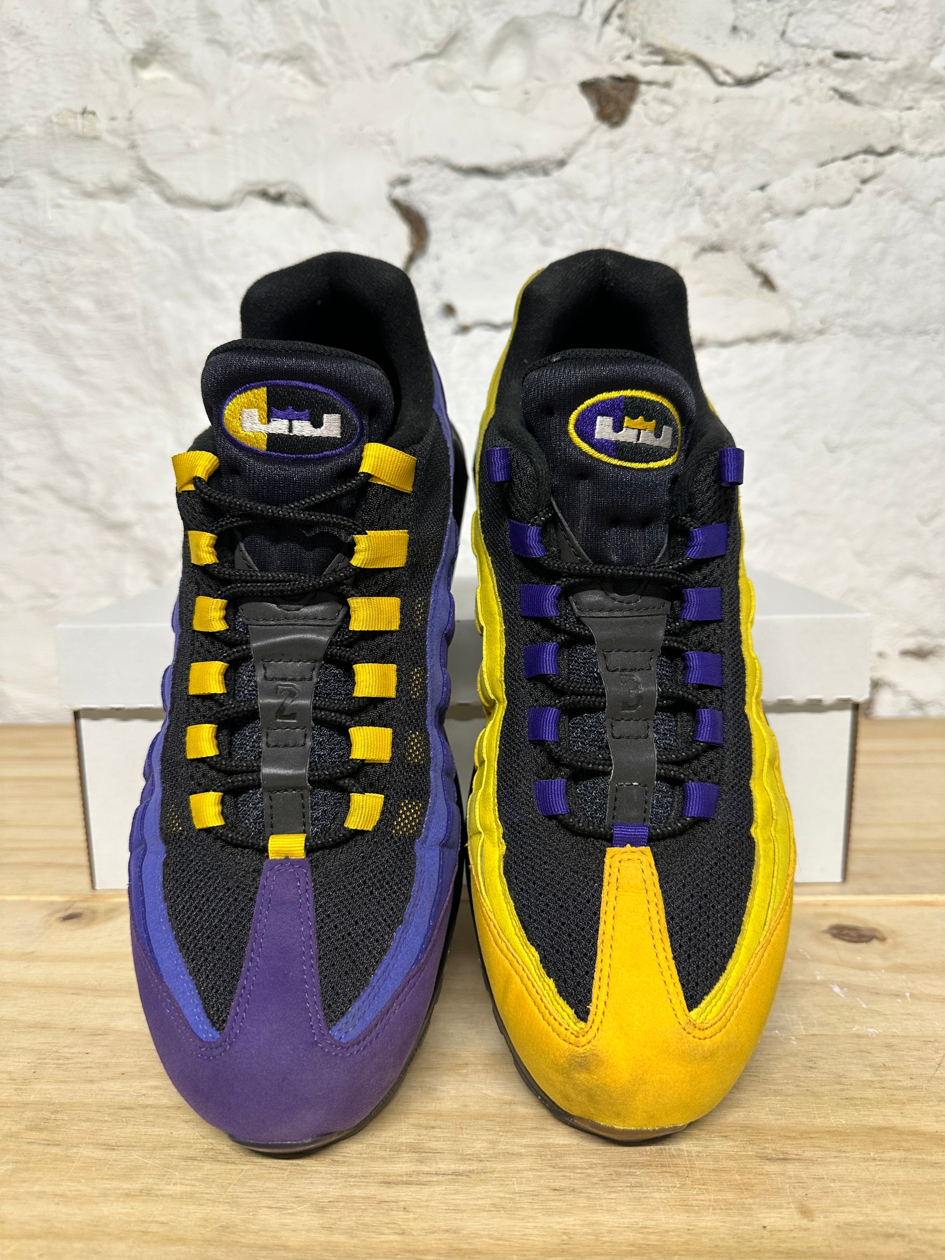 Nike Air Max 95 LeBron James Lakers Sz 11 – The Gallery Online