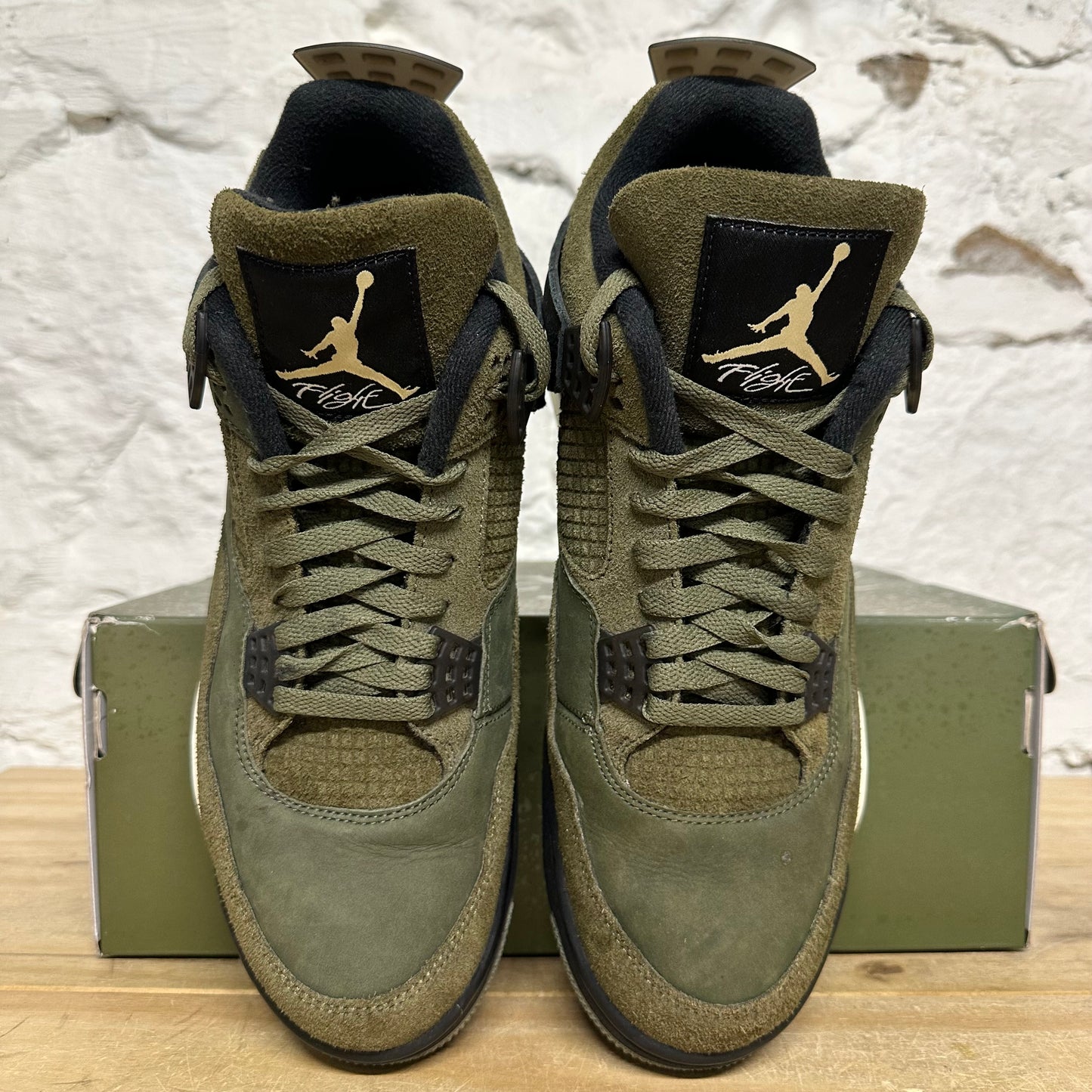 Air Jordan 4 Craft Olive Sz 12