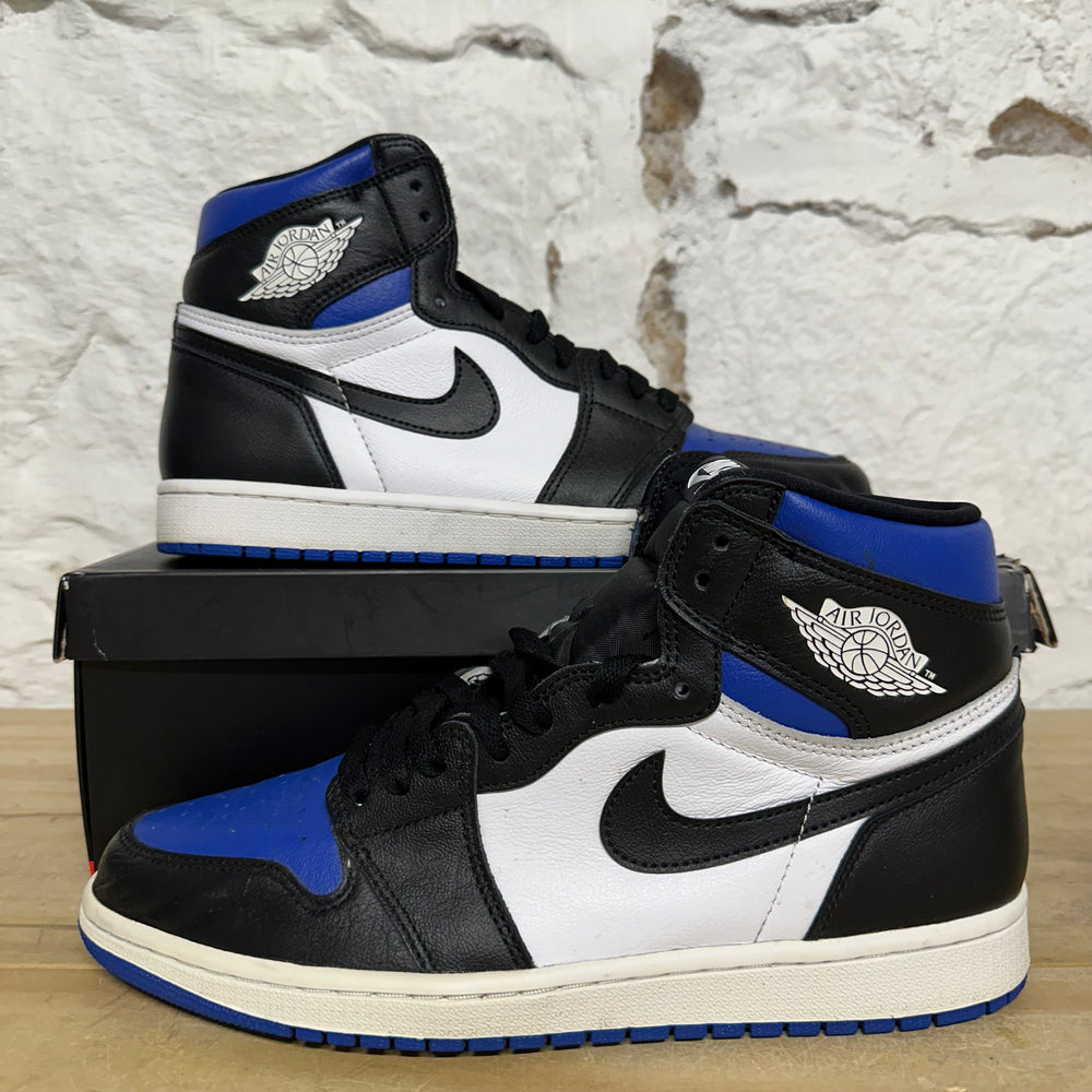Air Jordan 1 High Royal Toe Sz 10.5