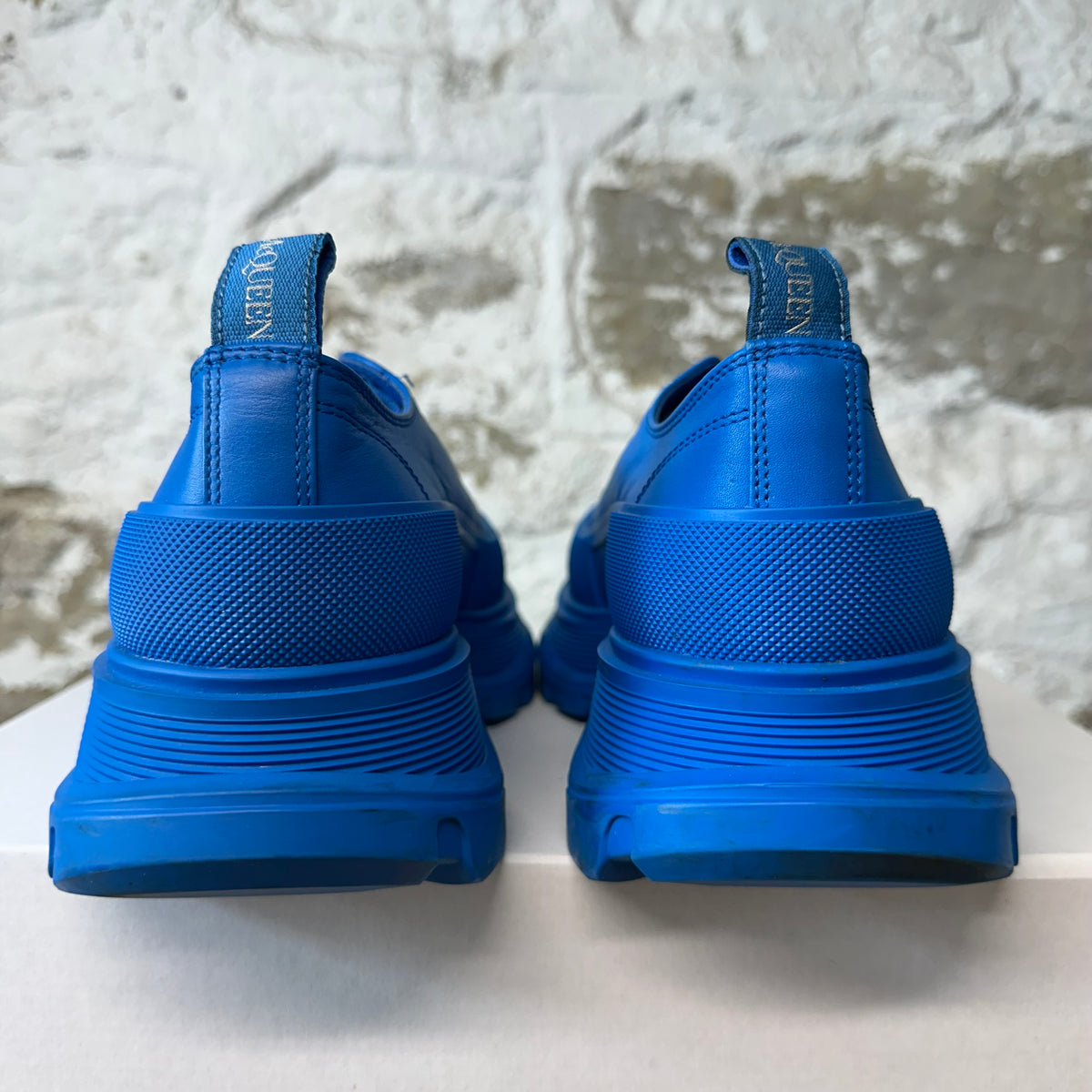 Alexander McQueen Low Blue Tread Boot Sz 7 (40)