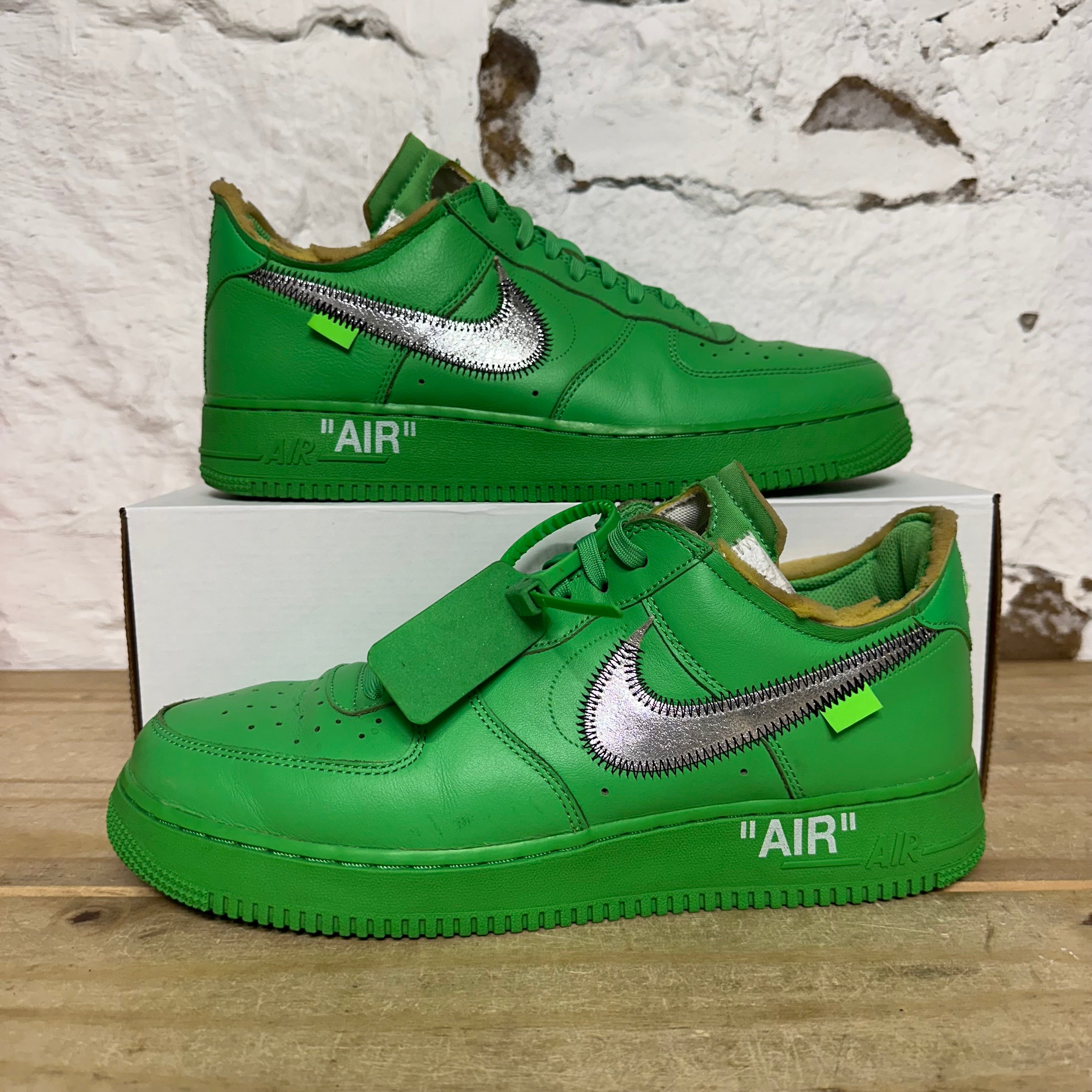 Nike Air Force 1 Low Off-White Brooklyn Sz 11.5