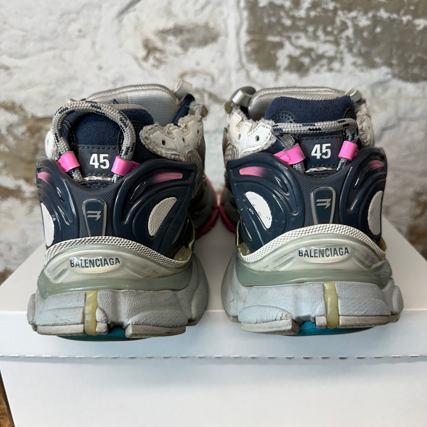 Balenciaga Runner Multicolor Grey Sneaker Sz 12 (45)